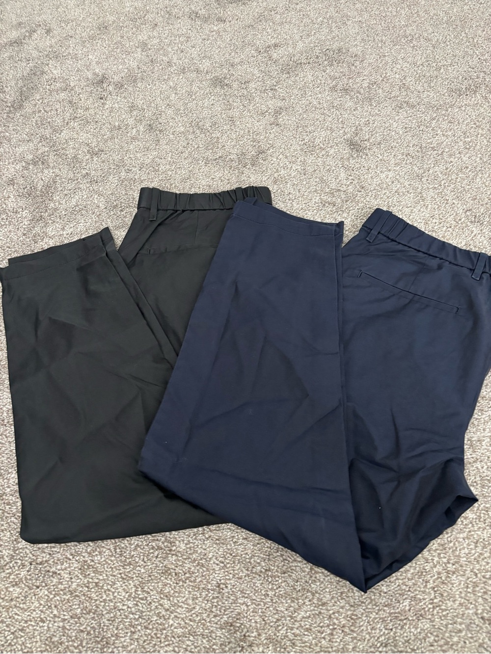Mango Men's Chinos Duo - Black & Navy